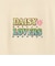 ルッキー 袖アップリケTシャツ