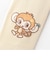 ルッキー 袖アップリケTシャツ