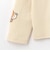 ルッキー 袖アップリケTシャツ