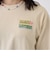 ルッキー 袖アップリケTシャツ