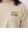 ルッキー 袖アップリケTシャツ