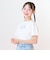 ラメメッシュニット＆半袖Tシャツセット