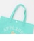 エナメルワッペンつきマットPVCトートBAG【SWIM】
