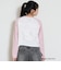 【ケアベア】【綿100％】ラグランクロップド長袖Tシャツ