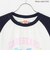 【ケアベア】【綿100％】ラグランクロップド長袖Tシャツ