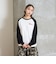 【LTXC】【綿100％】ヴィンテージ風長袖Tシャツ