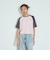 ハートラグラン五分袖Tシャツ
