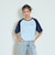 ハートラグラン五分袖Tシャツ