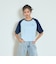 ハートラグラン五分袖Tシャツ