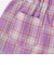 【WEB限定】チェックフリル巻スカート
