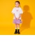 【WEB限定】チェックフリル巻スカート