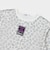 チュールプリントレイヤード半袖Tシャツ