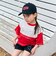 メタリックロゴ配色半袖Tシャツ