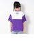 メタリックロゴ配色半袖Tシャツ