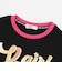 グラデプリント背中開き半袖Tシャツ