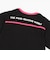 グラデプリント背中開き半袖Tシャツ