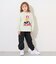 ガールイラスト長袖Tシャツ