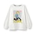 ガールイラスト長袖Tシャツ