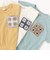 編みモチーフポケットＴシャツ