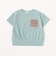 編みモチーフポケットＴシャツ