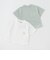 裾メッシュ半袖Tシャツ