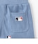 【MLB】カットデニムハーフパンツ