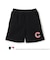 【MLB】カットデニムハーフパンツ
