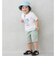 総柄ハーフパンツ