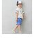 総柄ハーフパンツ
