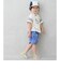 総柄ハーフパンツ