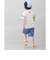 総柄ハーフパンツ