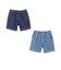 ストレッチデニムハーフパンツ