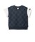 スクエア刺しゅうドッキング半袖Tシャツ