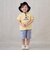 アップリケ車・ポニー半袖Tシャツ