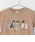 【防汚加工】DOGグラフィック半袖Tシャツ
