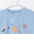 【防汚加工】宇宙グラフィック半袖Tシャツ