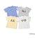 【Disney】モチーフキャラ半袖Tシャツ