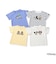 【Disney】モチーフキャラ半袖Tシャツ