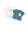 ギンガムポケット半袖Tシャツ