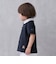 【接触冷感】ポロ衿配色半袖Tシャツ