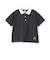 【接触冷感】ポロ衿配色半袖Tシャツ