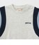 【接触冷感】袖ライン配色半袖Tシャツ