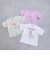 マーメイドシアーアップリケTシャツ