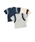 【WEB限定】【接触冷感】袖ライン配色Tシャツ(ジュニア)