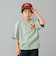 【綿100%】カレッジワンポイント半袖Tシャツ