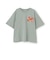 【綿100%】カレッジワンポイント半袖Tシャツ