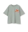 【綿100%】カレッジワンポイント半袖Tシャツ