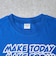 【綿100%】メッセージ5行ロゴ半袖Tシャツ