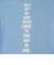 【綿100%】メッセージバック縦ロゴ半袖Tシャツ