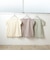 【型崩れしないやわらかコットン】フリル＆ギャザーデザインTシャツ
